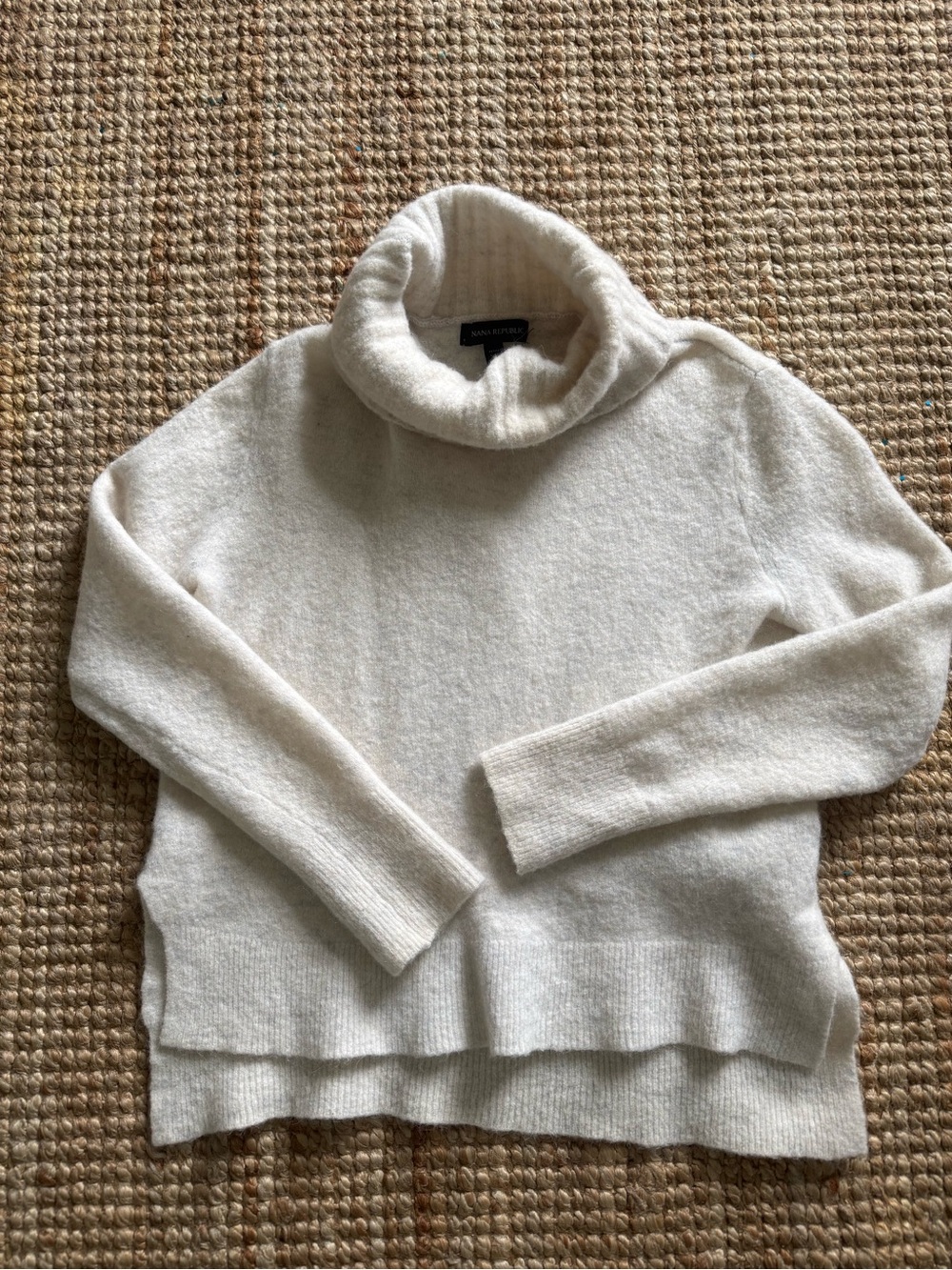 Banana Republic Merino Wool + Alpaca Turtleneck | XS Petite